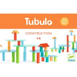Djeco Stavebnicová hra Domček z rúrok - Tubulo