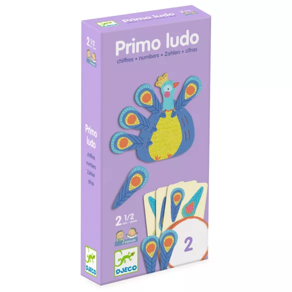 Djeco Eduludo Primo Ludo – Do štyroch – 1, 2, 3, 4