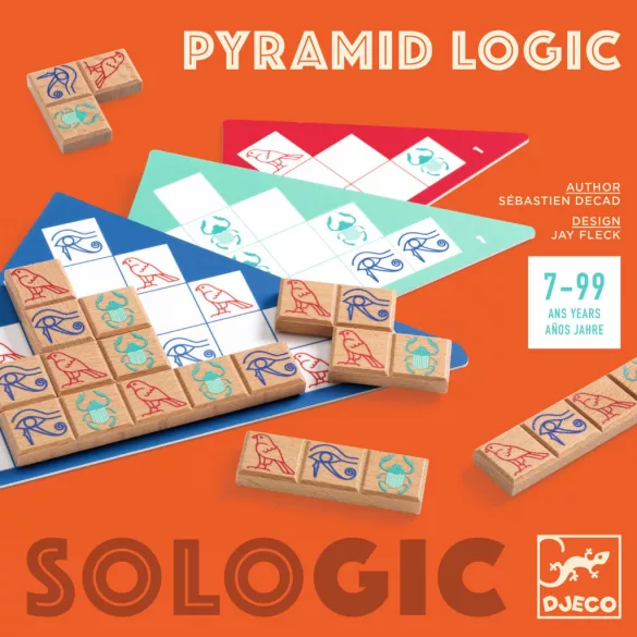 Djeco Logická hra Pyramída - Pyramid Logic