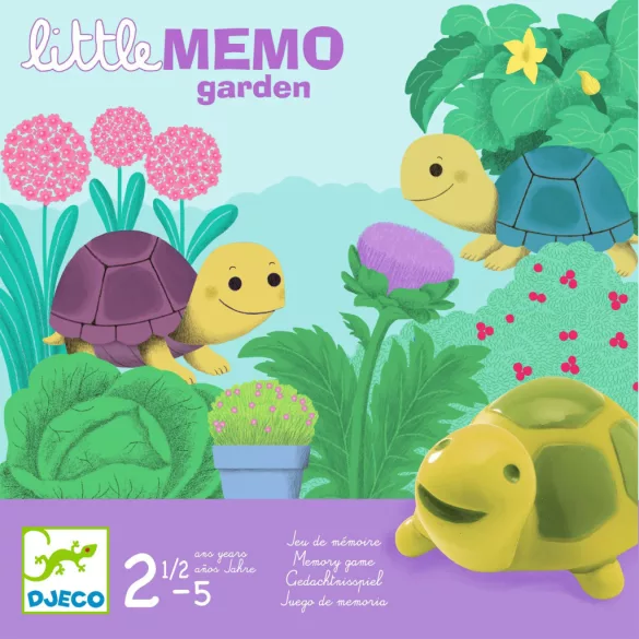 Djeco Spoločenská hra Malé schovávanie - Little Memo - Garden