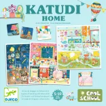 Djeco Spoločenská hra Pod strechou - Katudi Home