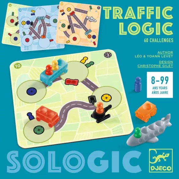 Djeco Logická hra Doprava Logika - Traffic Logic