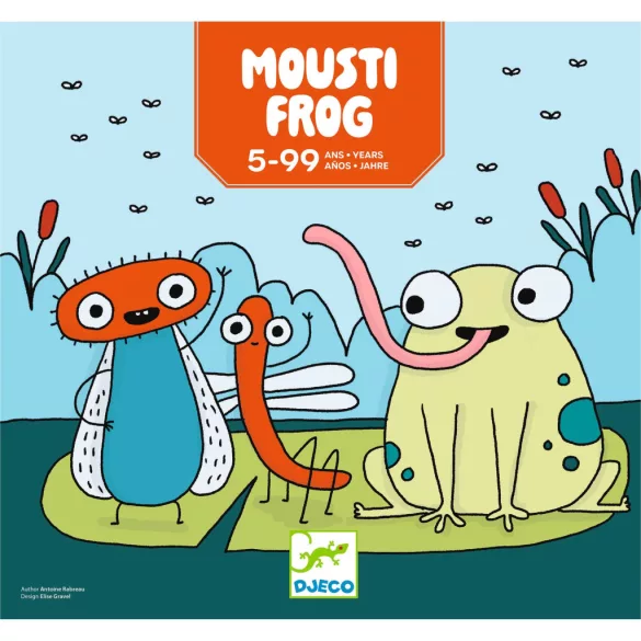 Spoločenská hra Djeco Lov na komáre – Moustifrog