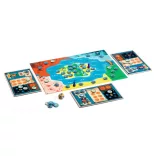 Djeco strategická zbieracia stolová hra - Pirat Island