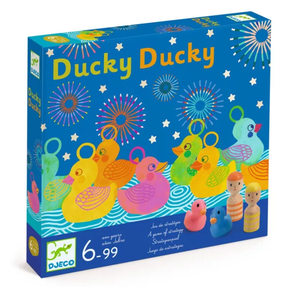 Djeco Spoločenská hra Kačička šťastie - Lucky Ducky
