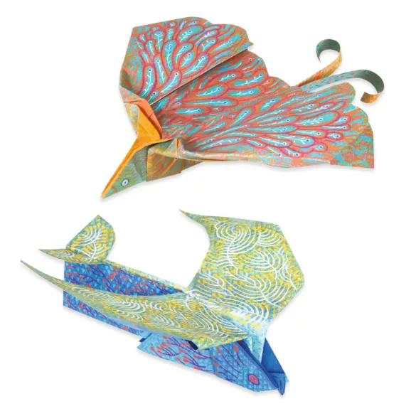 Djeco Design by Origami Lietajúce vtáky - Fast wings