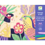 Djeco Design by Umelecká dielňa Dievčatká na vyfarbenie – Sweet girls