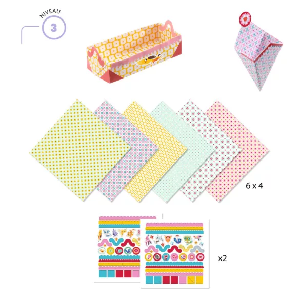 Djeco Kirigami – skladanie krabičky