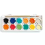 Djeco Gouache farby - 12 klasických farieb