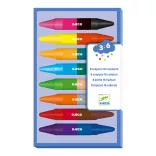 Djeco 8 dvojitých pasteliek – 8 dvojitých pasteliek