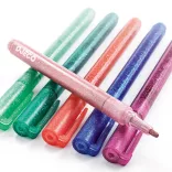 Djeco Trblietavé fixky v 6 farbách – 6 glitter markers sweet