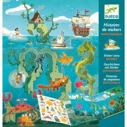   Djeco Design by Matricás tkanie rozprávok Dobrodružstvá na mori - Adventures at sea