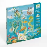 Djeco Design by Matricás tkanie rozprávok Dobrodružstvá na mori - Adventures at sea