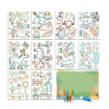 Djeco Kolážová dielňa – Svet, ktorý treba vytvoriť, zvieratá – A world to create, animals