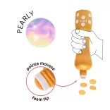 Sada fixiek Djeco Marok v 4 perleťových farbách – maľovanie bodkami – veľké bodkové fixky