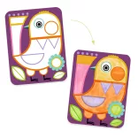 Djeco Maľovanie paletou Bacuľaté líčka - Palette painting Chubby cheeks