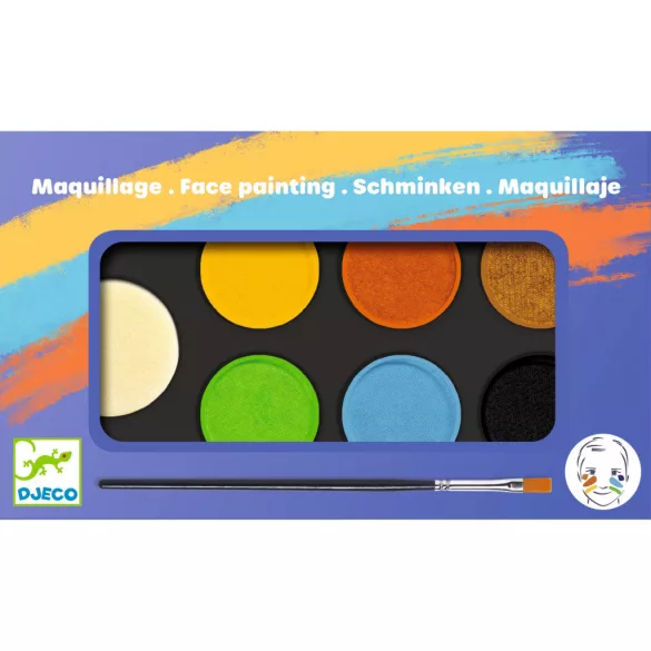 Djeco Design by Arcfesték Príroda – Palette 6 colours Nature