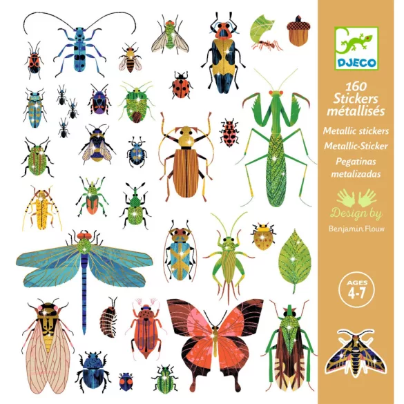 Djeco Design by Matricák Hmyz a chrobáky - Microcosmos