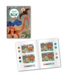 Djeco Kreatívna dielňa, 6 techník v 1 krabici – Svet dinosaurov