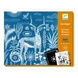 Djeco Design by Umelecký ateliér Noc na savane - Night-time in the Savannah