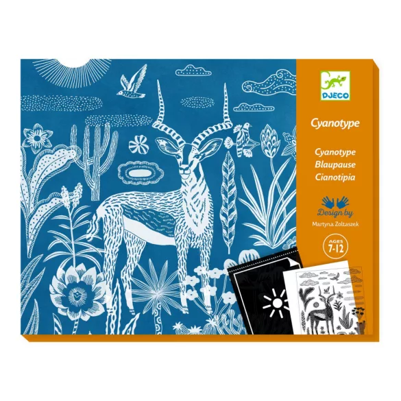 Djeco Design by Umelecký ateliér Noc na savane - Night-time in the Savannah