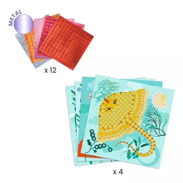 Djeco Design by Mozaiková skladačka Karibik - Caribbean