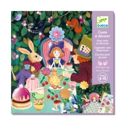   Djeco Umelecká dielňa Ilustrácie rozprávok Alica v krajine zázrakov - In Wonderland