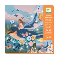   Djeco Design by Umelecká dielňa Ilustrácia rozprávky Palčinka - Thumbelina