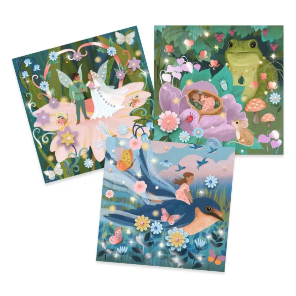 Djeco Design by Umelecká dielňa Ilustrácia rozprávky Palčinka - Thumbelina
