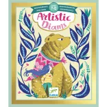 Djeco Diamantové puzzle – Mystické bytosti