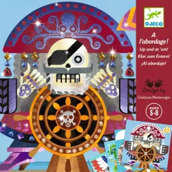   Djeco Design by Kovové fólie Pirátsky útok - Up and at 'em!