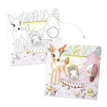 Djeco Design by Prekvapenie – omaľovánky Pupiho dvierka – Pupi's little doors