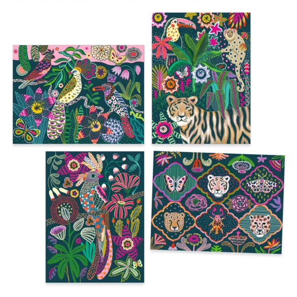 Djeco Design by Karckép technika Farebný raj – Rococo