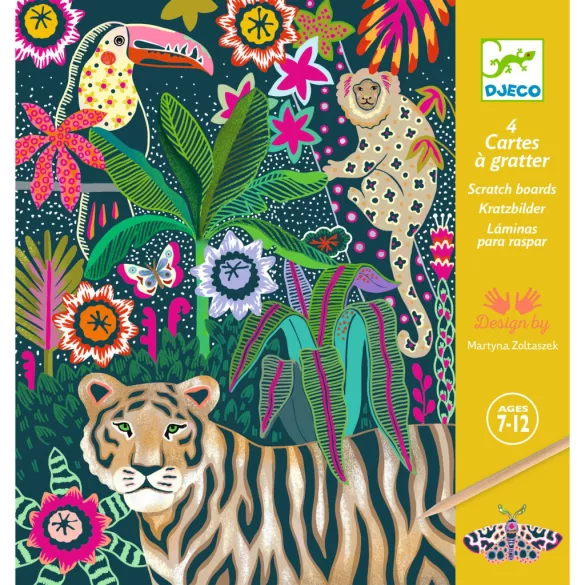 Djeco Design by Karckép technika Farebný raj – Rococo