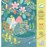 Djeco Design by Technika kreslenia Rozprávkové jazierko - The pond