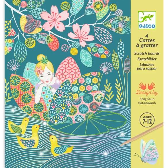 Djeco Design by Technika kreslenia Rozprávkové jazierko - The pond