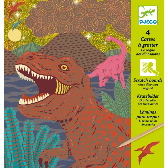 Djeco Technika kreslenia – Dinosaury