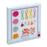 Djeco Navliekanie korálok Vres a figúrky - Beads and figurines