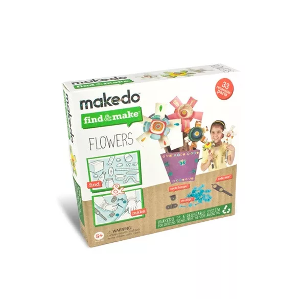 Makedo Find & Make – Kytica – Flowers