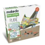 Makedo Find & Make – Sada na výrobu lietadla – Plane