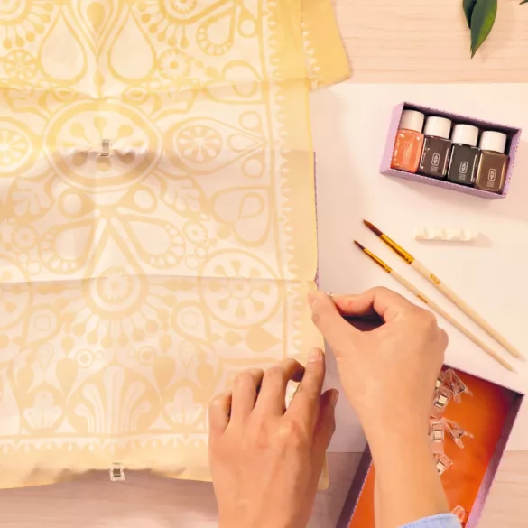 AGA Ateliér 11 Maľovanie na hodváb Mandaly - Atelier 11 Silk Painting