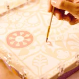 AGA Ateliér 11 Maľovanie na hodváb Mandaly - Atelier 11 Silk Painting