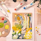 AGA Ateliér 22 Miešanie farieb Tigris - Atelier 22 Colour Mixing