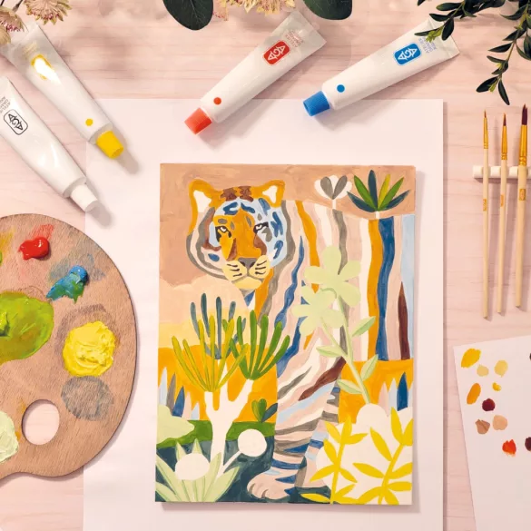 AGA Ateliér 22 Miešanie farieb Tigris - Atelier 22 Colour Mixing