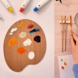 AGA Ateliér 23 Miešanie farieb Zátišie - Atelier 23 Colour Mixing
