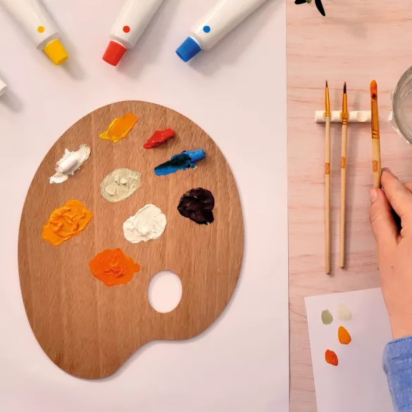 AGA Ateliér 23 Miešanie farieb Zátišie - Atelier 23 Colour Mixing