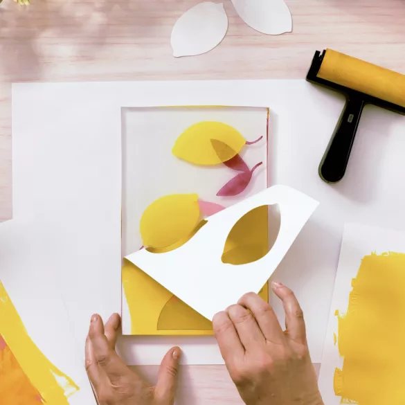 AGA Ateliér 46 Gélová tlač Farebná paleta - Atelier 46 Gel Printing
