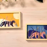 AGA Ateliér 47 Gélová tlač V noci a cez deň - Atelier 47 Gel Printing