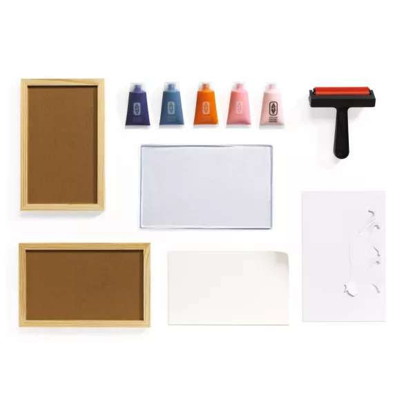 AGA Ateliér 47 Gélová tlač V noci a cez deň - Atelier 47 Gel Printing