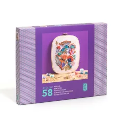   AGA Ateliér 58 Vyšívanie korálkami Kvetina z korálok - Atelier 58 Beadwork